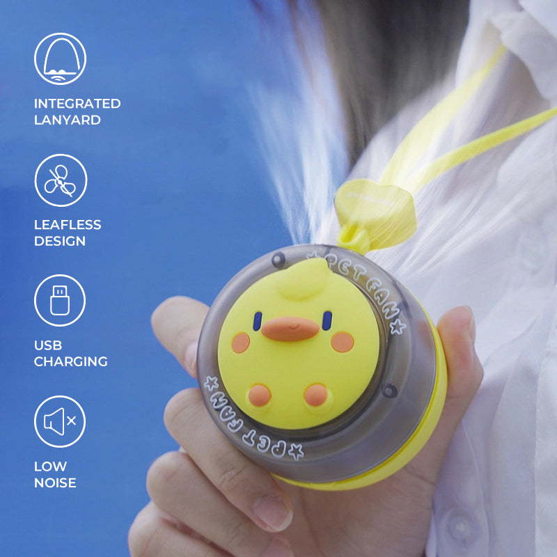 skorter | Cute Animal Lanyard Fan