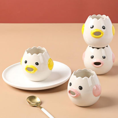 skorter | Cartoon Egg Yellow-White Separator