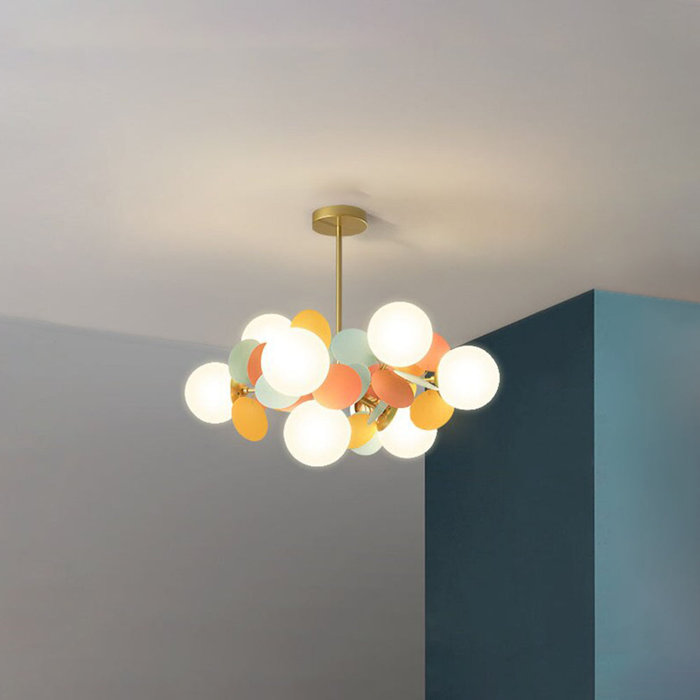 Skorter | Flower Branch Chandelier Living Room