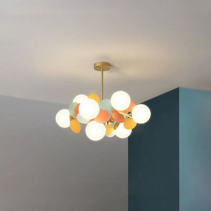 Skorter | Flower Branch Chandelier Living Room