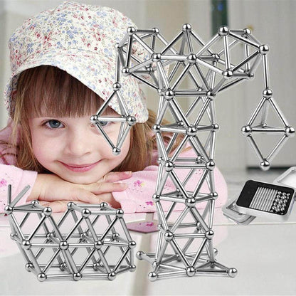 Skorter | DIY magnetic balls and rod set