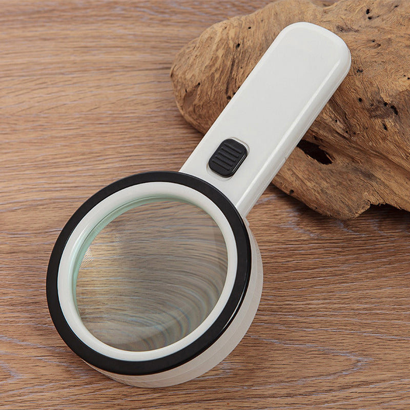 Skorter | 30x optical magnifying glass with LED light