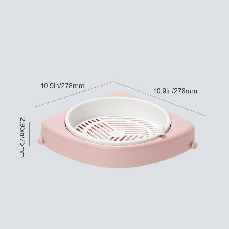 Skorter | Bathroom Corner Rotating Shelf