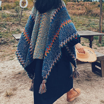 Skorter | Ethnic Style Knitted Scarf