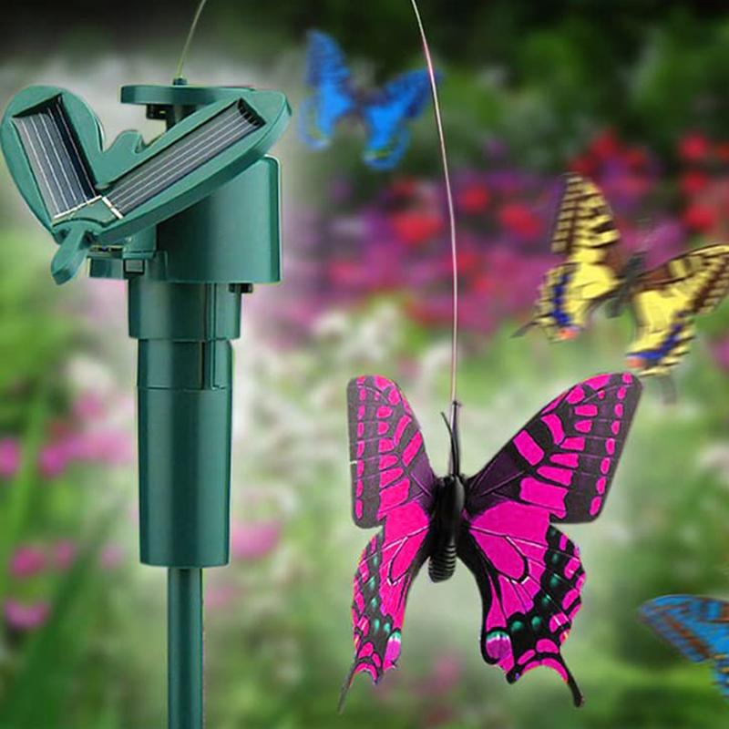 Skorter | Solar-powered dancing hummingbird and butterfly