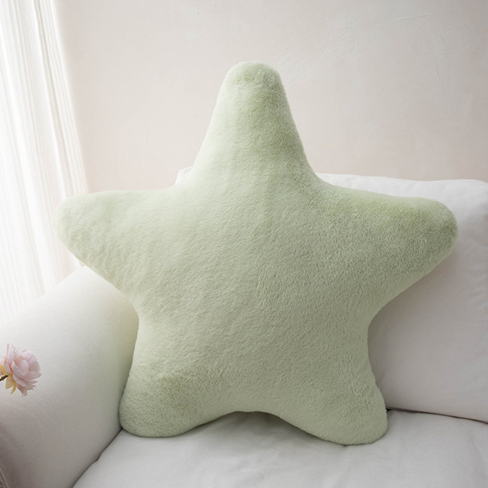 Skorter | Cuddly Pastel Fluffy Star Cushion