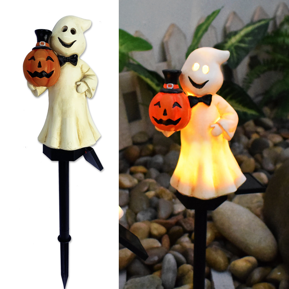 Skorter | Halloween Solar Lights – Decorative LED Garden Lights with Pumpkin and Witch Designs