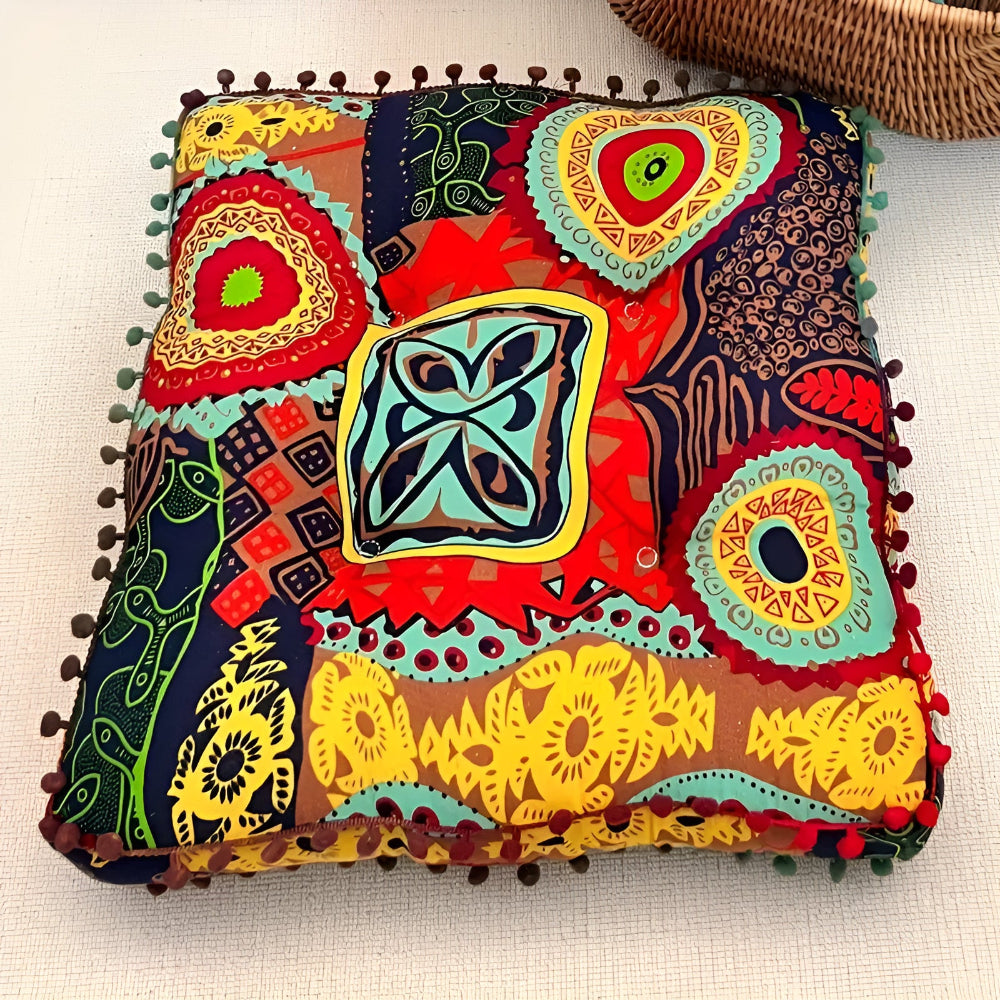 Skorter | Boho Style Square Floor Cushion