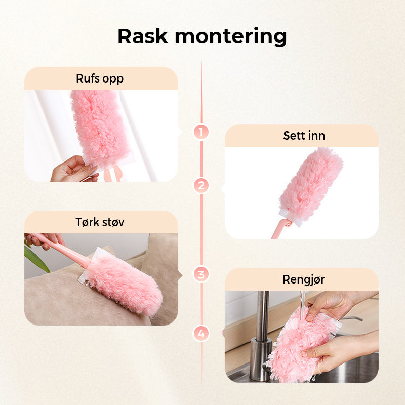 Skorter | Folding reusable dust brush for cleaning