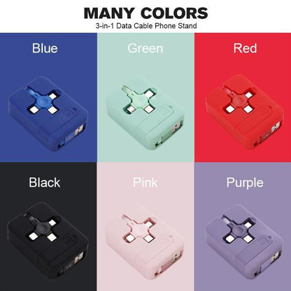 Skorter | 4-in-1 Data Cable Phone Stand