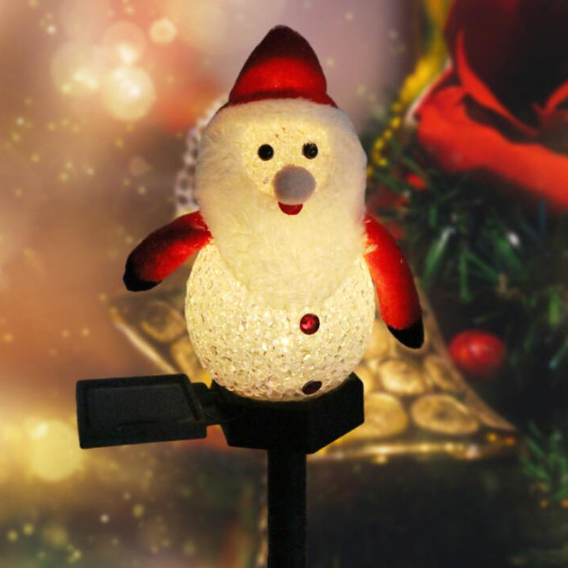 skorter | Super Cute Waterproof Solar-Powered Snowman Lamp