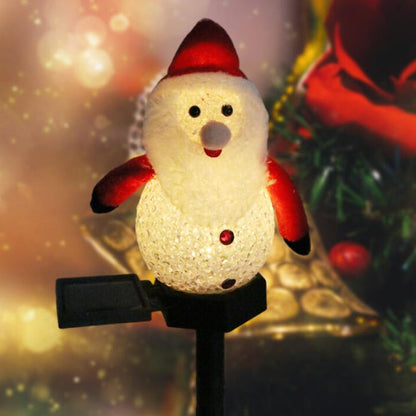skorter | Super Cute Waterproof Solar-Powered Snowman Lamp