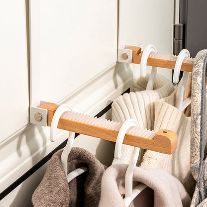 Skorter | Folding Wood Over The Door Hooks