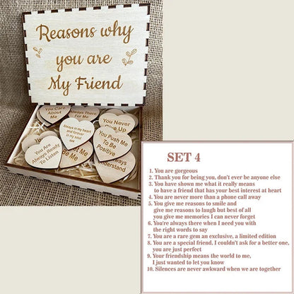 Skorter | "Reasons why you are my friend" Friendship gift