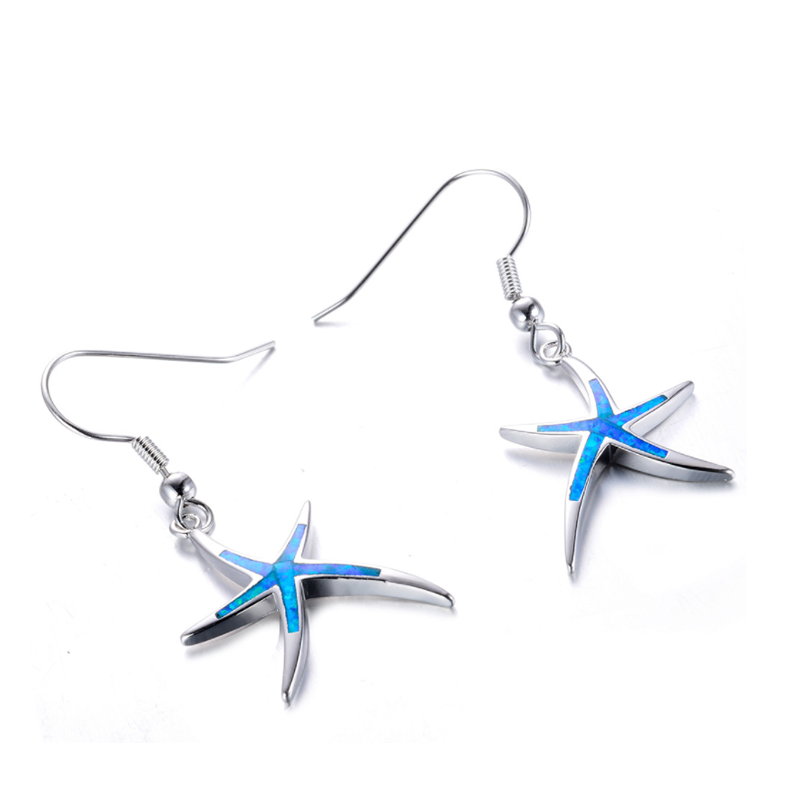 Skorter | Starfish Earrings with Rings