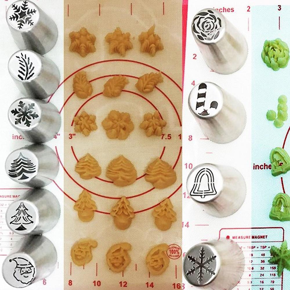 Skorter | Christmas Baking Piping Nozzle Set