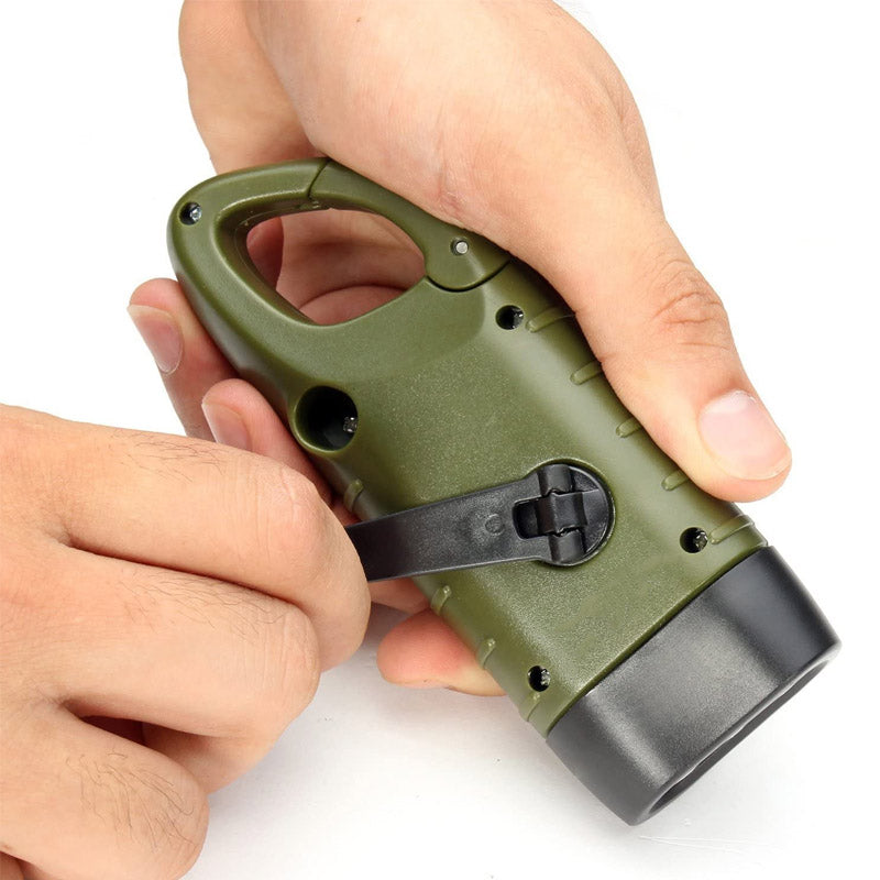 Skorter | Handcrank Solar-powered Flashlight