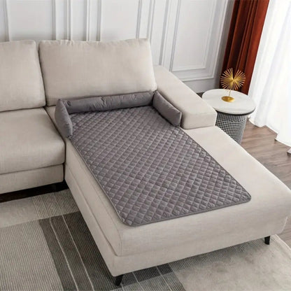 Skorter | Bolstered Quilted Pet Sofa Protector