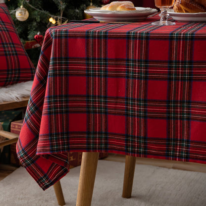 Skorter | Christmas Party Traditional Scottish Check Pattern Tablecloth
