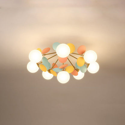 Skorter | Flower Branch Chandelier Living Room