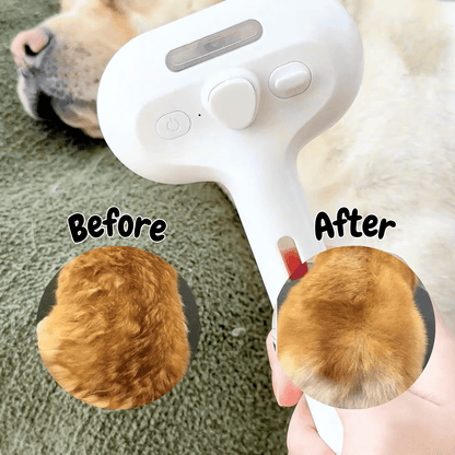 Skorter | DampfVacht Steam Brush – Gentle Care for Every Dog Coat