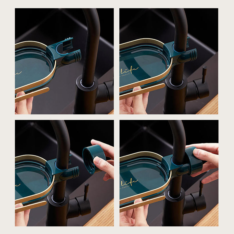 skorter | Faucet Drain Storage Shelf