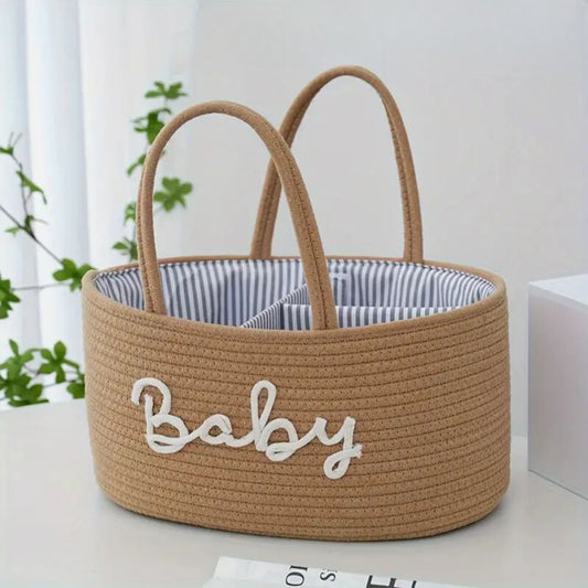 Skorter | Cotton Rope Baby Caddy Organizer