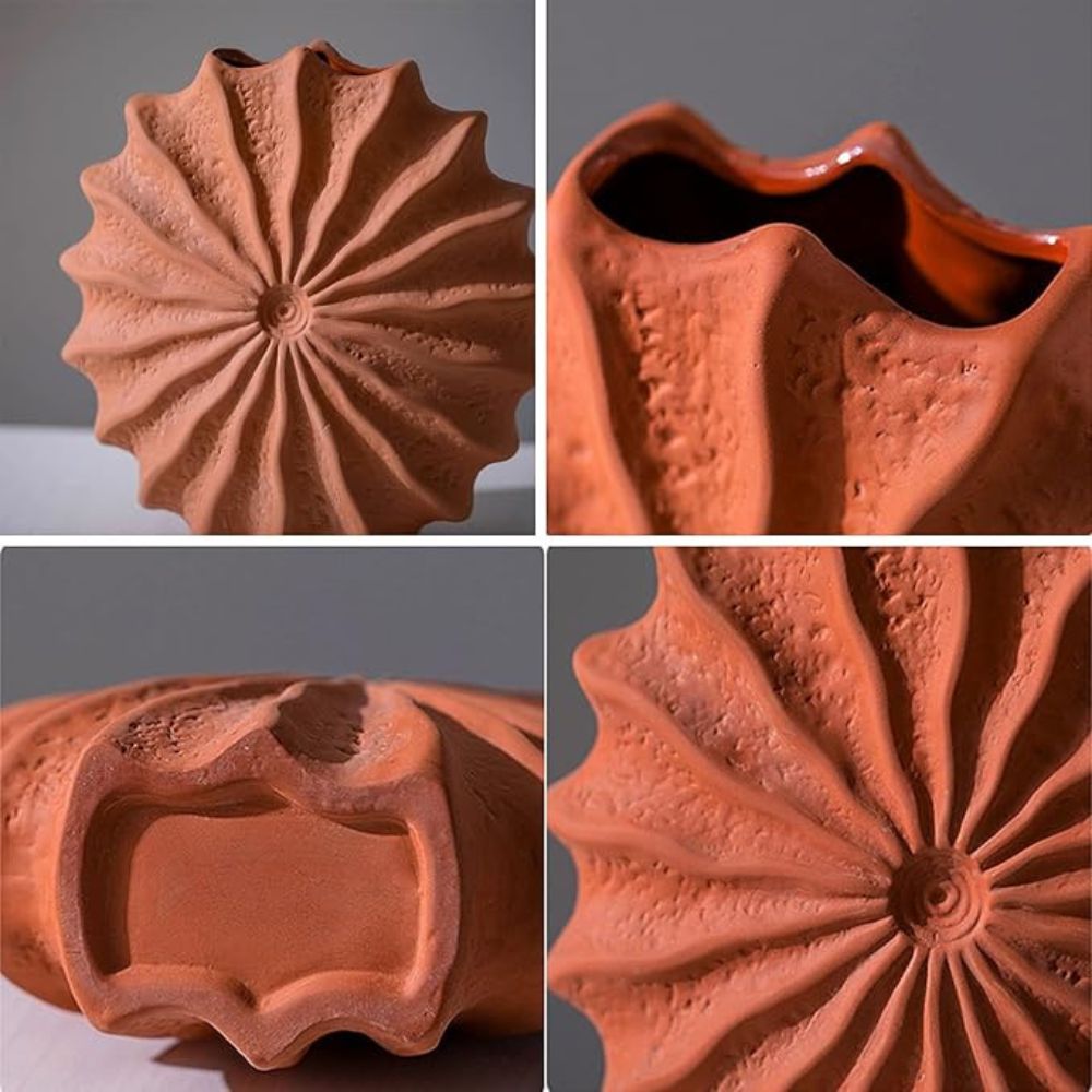 Skorter | Coral Crest Ceramic Vase