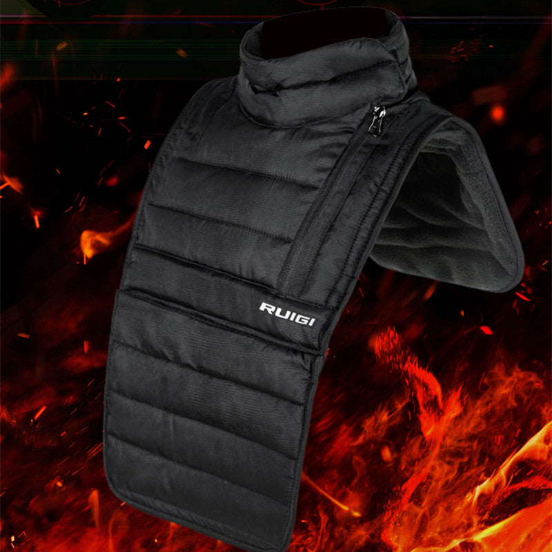 Skorter | Detachable Extended Chest Protection And Cold Protection Scarf