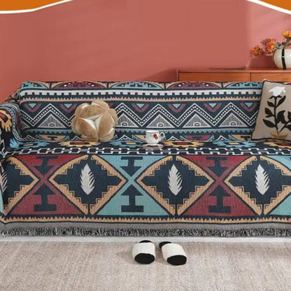 Skorter | Aztec Geometric Pattern Sofa Cover