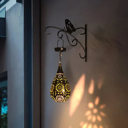 Skorter | Solar-powered & Weather-resistant Garden Lamp in Flower Design – For Stylish Outdoor Lighting