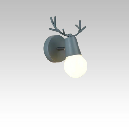 Skorter | AntlerGlow - Modern Adjustable Children's Room Wall Lamp