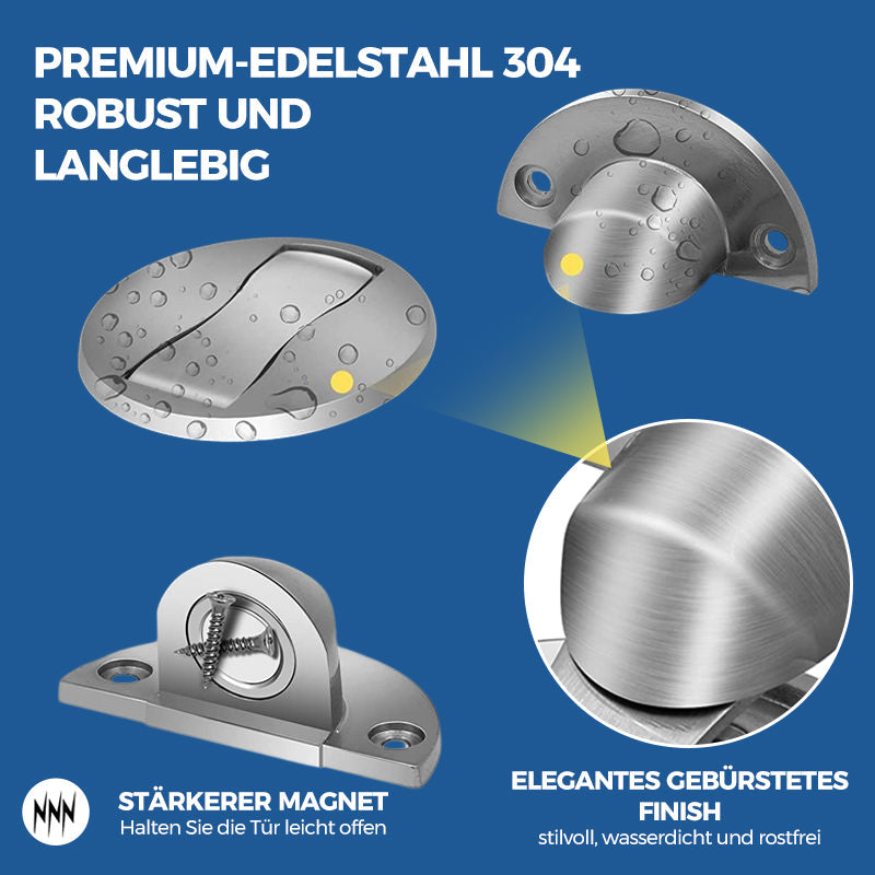 Skorter | Invisible magnetic door stop made of stainless steel