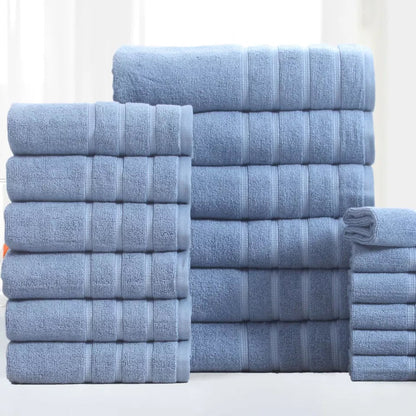 Skorter | 18-Bit: Bibb Home Zero Twist Egyptian Cotton Towel Set