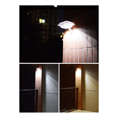 Skorter | Solar UFO Shape Design Fence Light LED Outdoor Wall Lamp