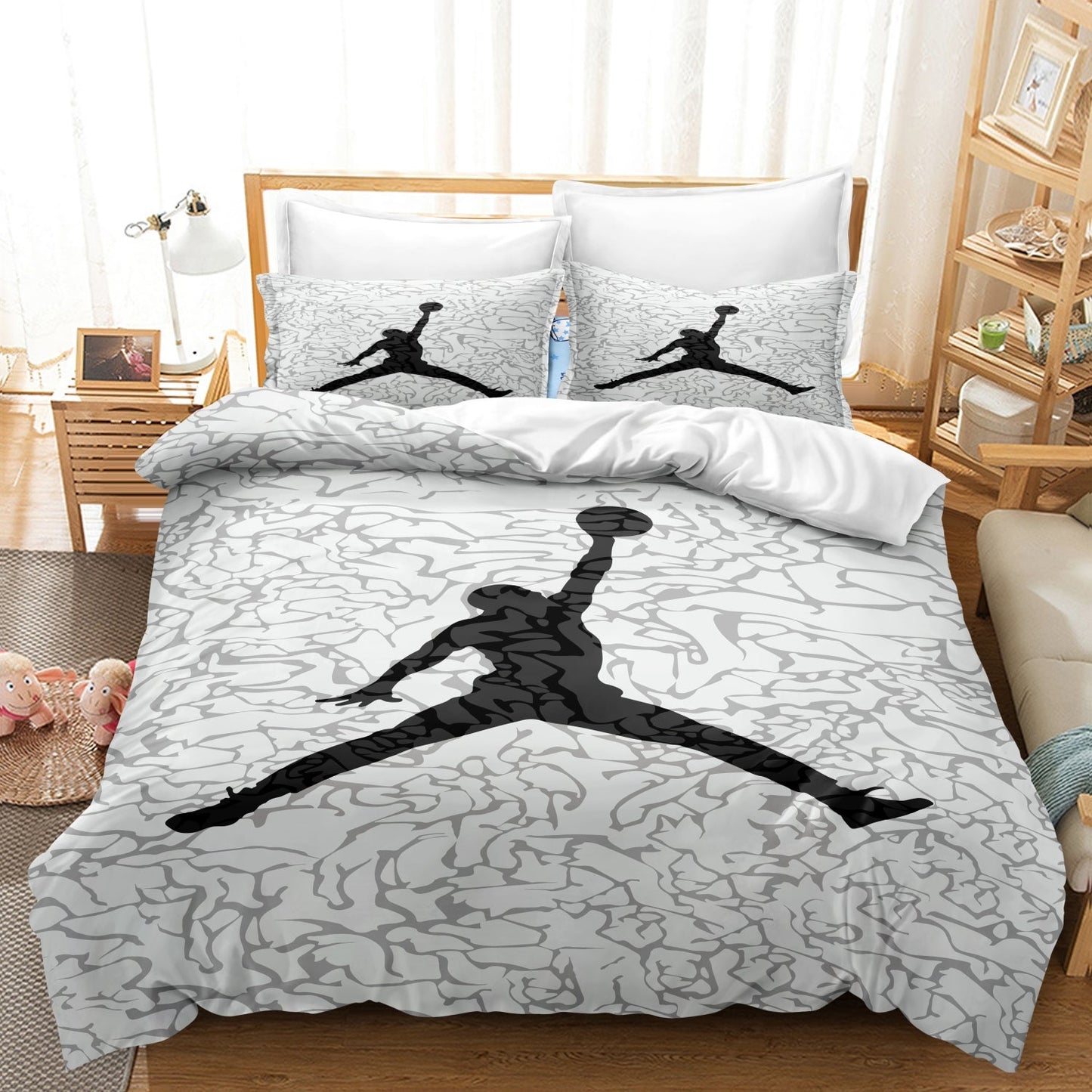Skorter | HoopSoft - Soft Basketball Bed Linen