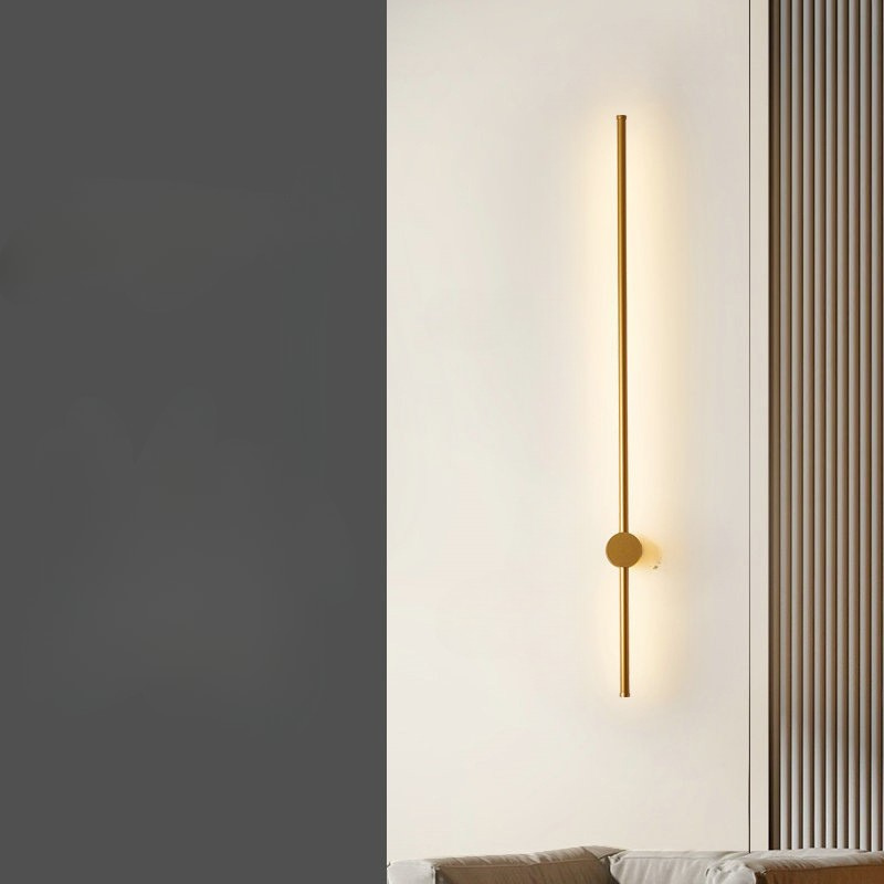 Skorter | NordicRod – Minimalist Wall Lamp with Plug for Chic Interiors