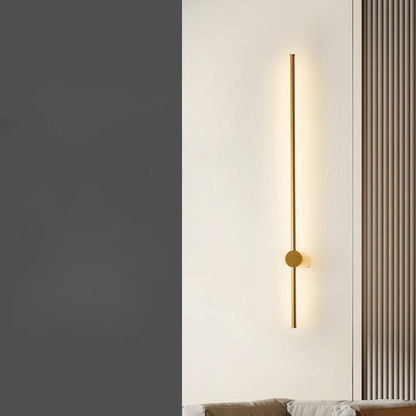 Skorter | NordicRod – Minimalist Wall Lamp with Plug for Chic Interiors