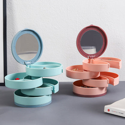 skorter | 4-Layer Rotatable Jewelry Storage Box