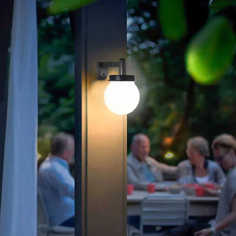 Skorter | Solar Wall Sphere Light (2 pieces)