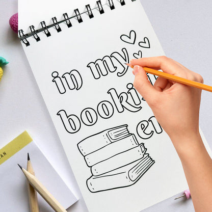 Skorter | Booklover Coloring Book