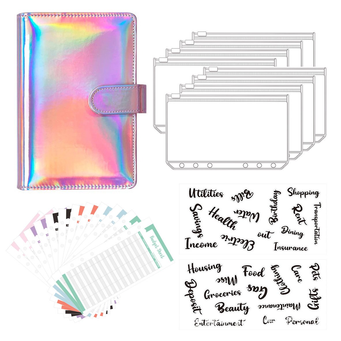 Skorter | Budget Binder Book With Cash Envelopes