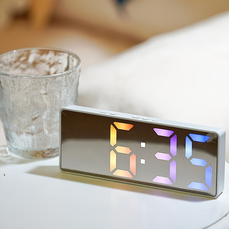 Skorter | BrightTime - Multifunctional LED Alarm Clock with Date Display