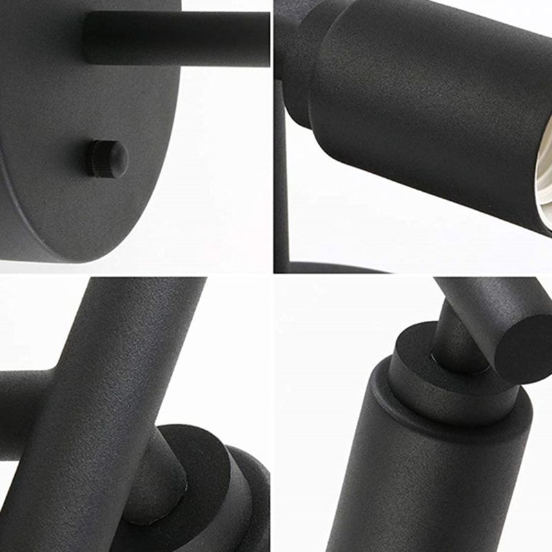 Skorter | Modern LED Wall Lamp Black for Bathroom