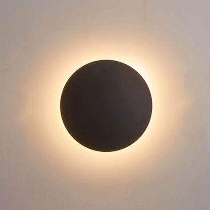 Skorter | GlowNight Metal Round LED Wall Light