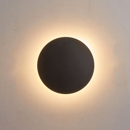 Skorter | Glowaura - Modern Round Wall Lamp