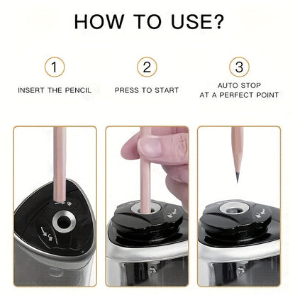 Skorter | Automatic USB Pencil Sharpener – Compact & Fast