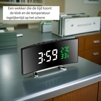 Skorter | SmartClock - Multifunctional LED Alarm Clock with Temperature Display and USB Power