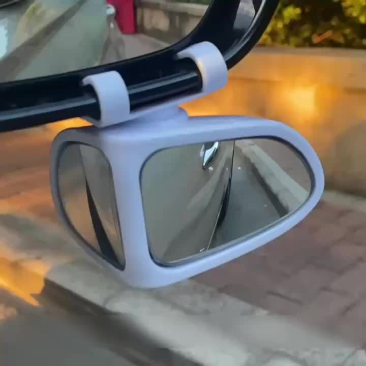 Skorter | 2 Pieces HD Dead Angle Mirror for Cars - 360° Adjustable, Wide Field of View
