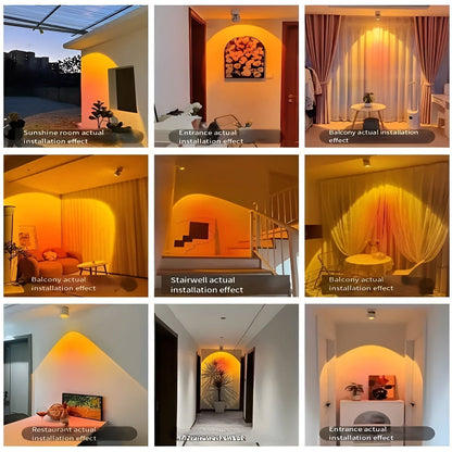 Skorter | Light - Modern Sunset LED Wall Light